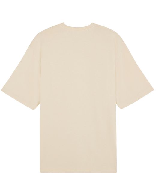 Maison Kitsuné Natural Bold Fox Head Oversized T-shirt for men