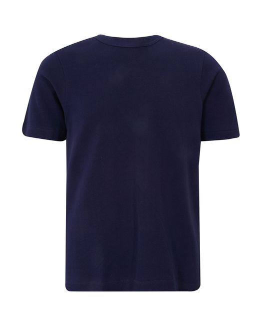 Merz B. Schwanen Crewneck T-shirt - Ink Blue for men