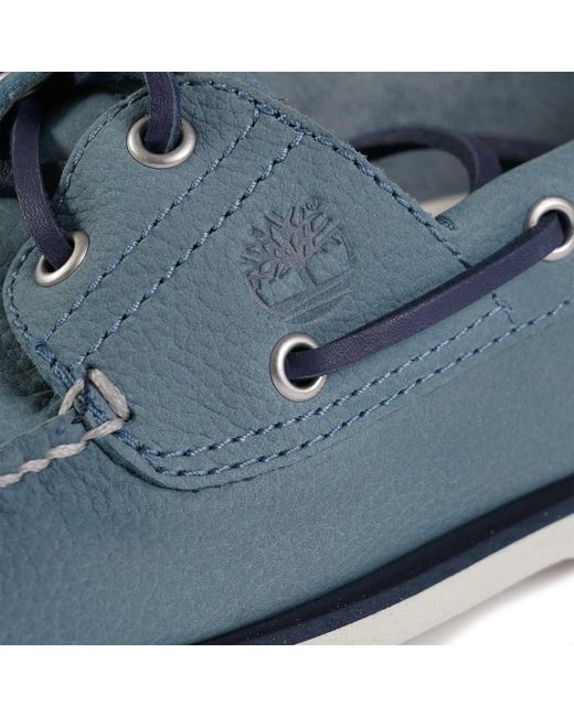 Mens blue 2024 timberland boat shoes