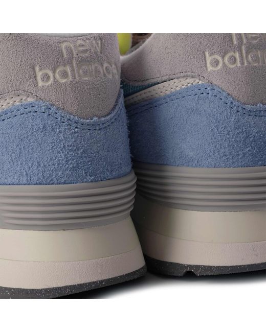 New Balance Blue 574 Suede for men