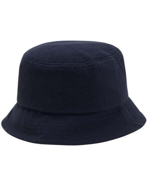 Fred Perry Blue Classic Pique Bucket Hat for men