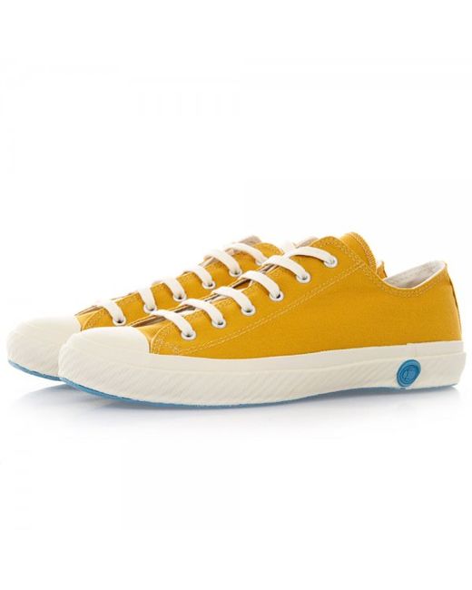 mustard yellow canvas shoes