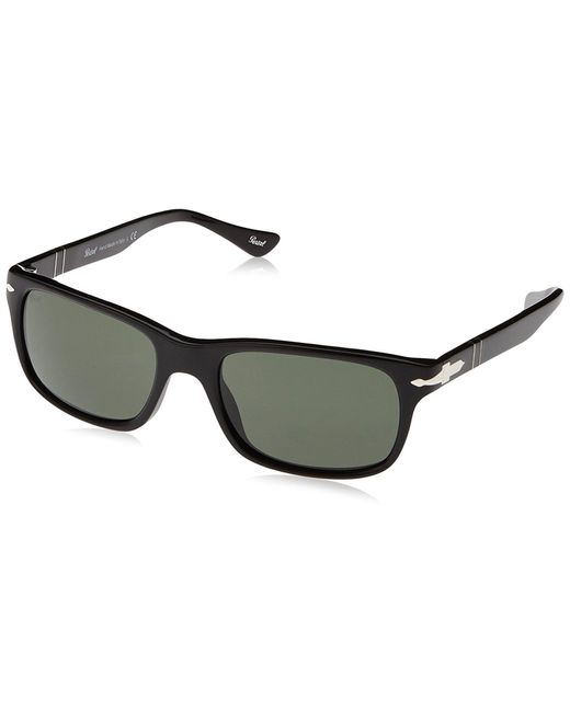 Persol Po3048S Classic Black Antique Sunglasses 0Po3048S 900058 for men