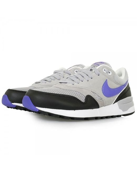 Nike Gray Air Odyssey Wolf Grey Violet Black Shoes 652989 015 for men
