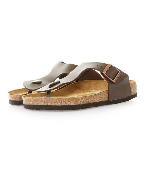 dark brown birkenstocks mens