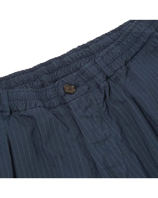 Universal Works Blue Oxford Pant for men