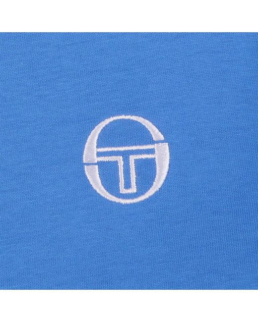 Sergio Tacchini Blue Rainer Short Sleeve T-shirt for men
