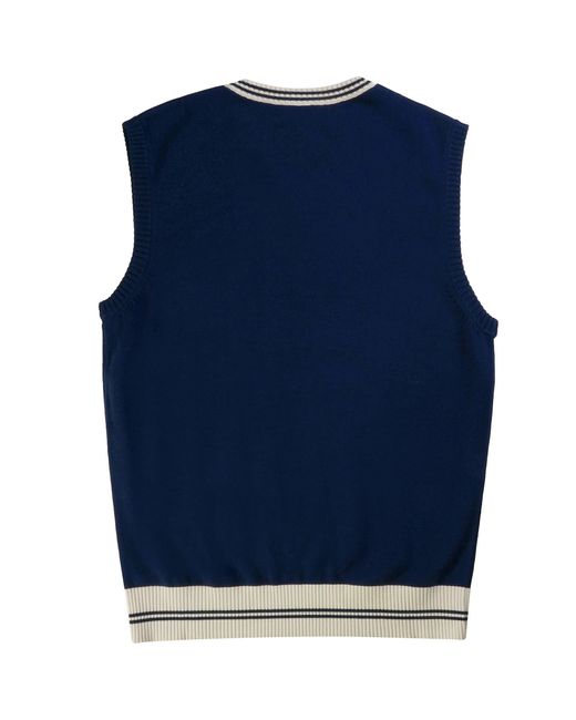Fila Blue Francis Knitted Vest for men