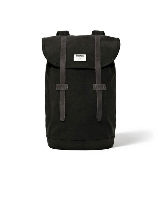 Men S Stig Black Canvas Bag Sqa181