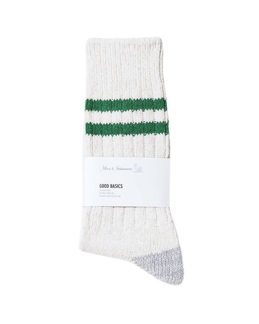 Merz B. Schwanen Green Good Basics Socks for men