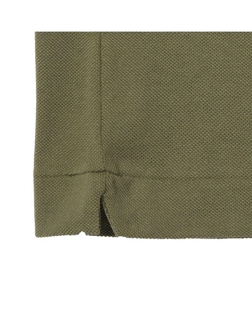 Lacoste Green L.12.12 Petit Pique Cotton Polo Shirt for men