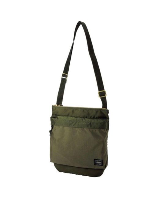Porter-Yoshida and Co Green Shoulder Bag for men