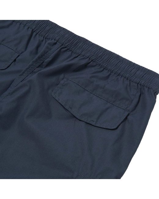 Universal Works Blue Parachute Shorts for men