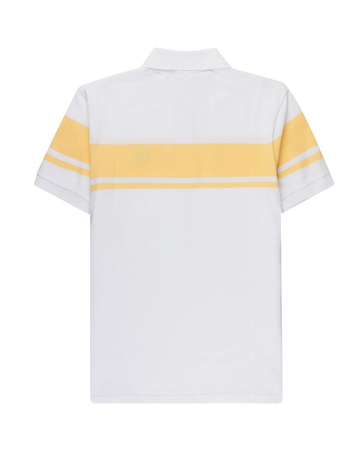 Sergio Tacchini White Young Line Polo Shirt for men