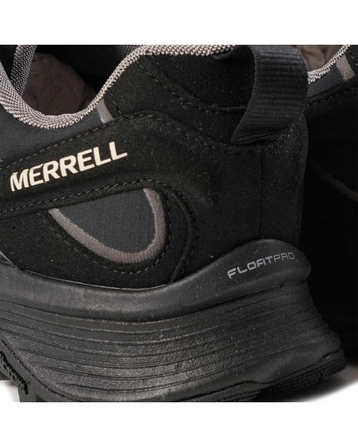 Merrell Black Moab Hybrid Zip Gore-tex for men