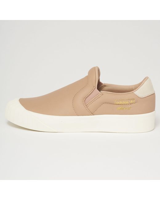 Lyst adidas Originals everyn deslizarse sobre entrenador en natural para hombres Lyst adidas Originals everyn deslizarse sobre entrenador en natural para hombres