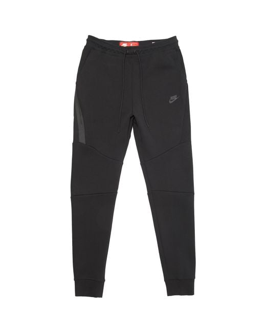 Nike Sportswear Tech Fleece Black Jogger Pants 805162-010 for men