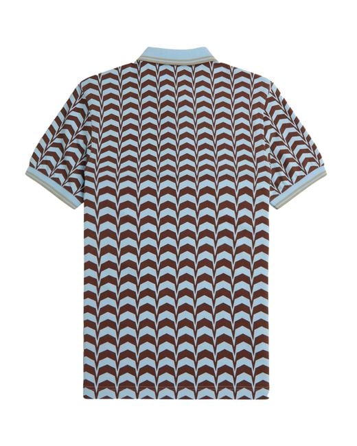 Fred Perry Multicolor M7727 Bold Print Polo Shirt for men
