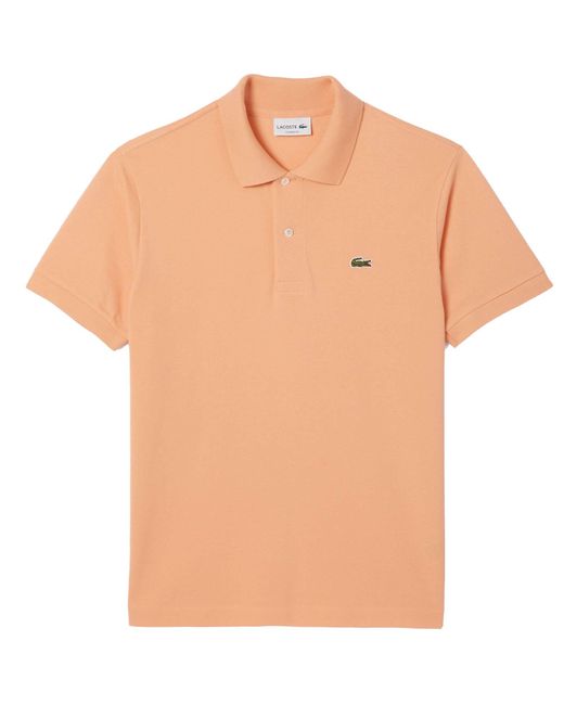 Lacoste Orange Original L.12.12 Petit Pique Polo Shirt for men