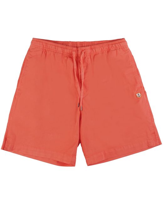 Armor Lux Red Heritage Shorts for men