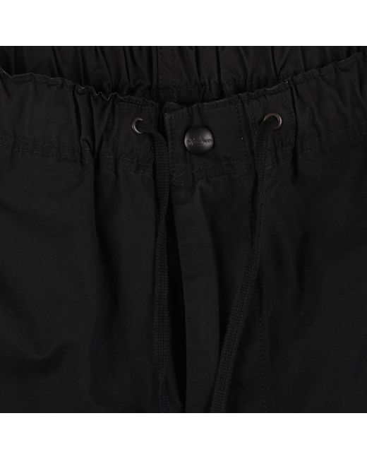 Orslow Black New Yorker Shorts Cotton Poplin for men