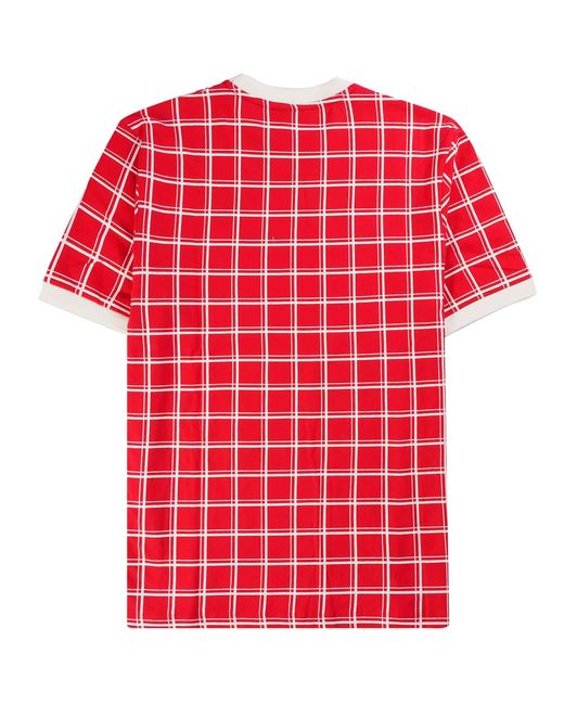 Fila Freddie Check Contrast Rib T-shirt for men
