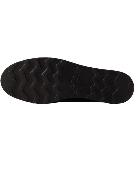 Yogi Footwear Black X Stuarts London Rudy Loafers Ostrich Leather for men