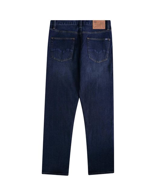 C17 Jeans Blue C17-cedixsept Jeans Regular Tapered Fit - Mid Wa for men