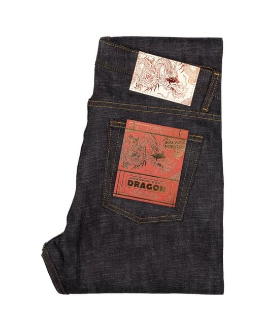 Naked & Famous Black Naked & Famous Weird Guy Chinese New Year for men