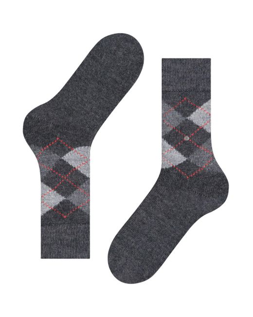 Burlington Gray Preston Socks for men