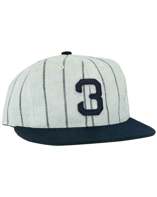 Ebbets Field Flannels Blue Babe Ruth 1932 Signature Series Ballcap for men
