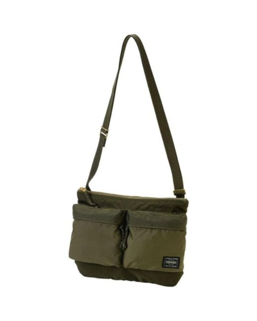 Porter-Yoshida and Co Green Force Shoulder Bag for men