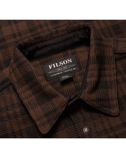 filson jac shirt brown