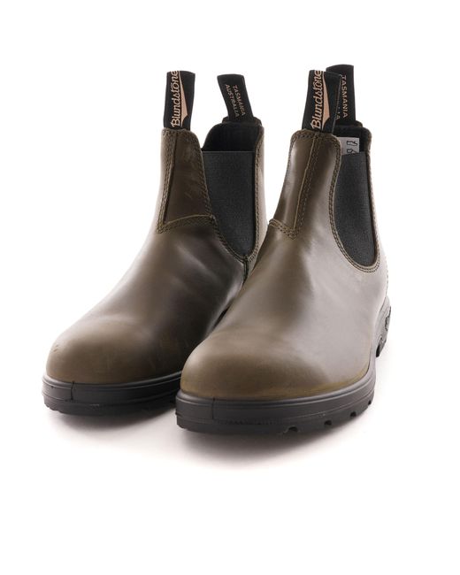 Blundstone Leather 2052 Boots Dark Green Blu2052-300 for men