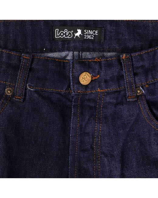 Lois Blue Lois Terrace One Wash Denim Jeans 188 801 for men