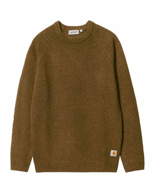 Carhartt anglistic shop sweater green
