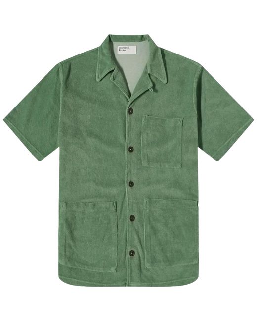 Universal Works Green Island Shirt for men