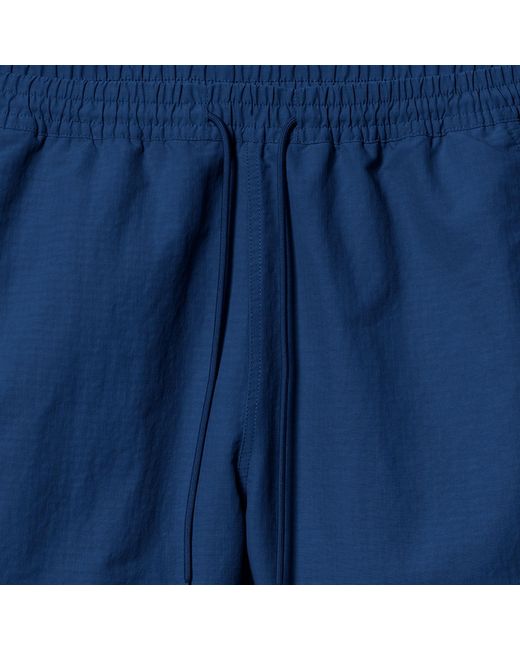 Carhartt Blue Rune Swim Shorts for men