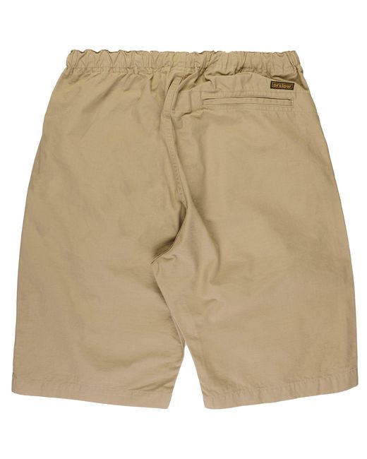 Orslow Natural New Yorker Shorts Cotton Poplin for men