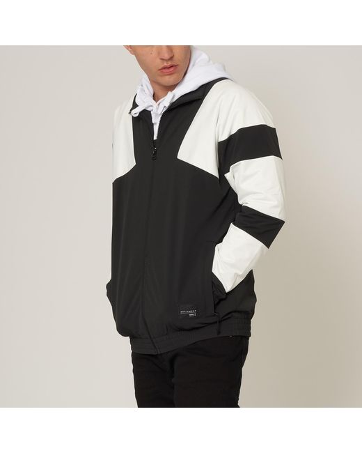 adidas black and white jacket mens
