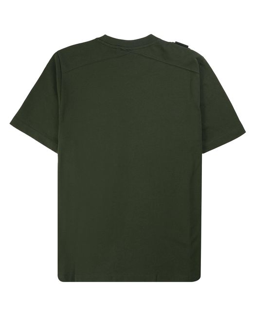 Ma Strum Green Cargo Pocket T-shirt for men