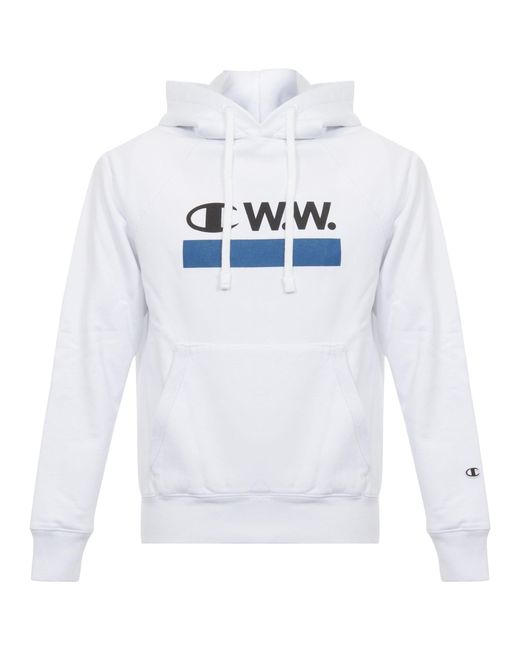 chion judd hoodie in white for lyst chion judd hoodie in white for lyst
