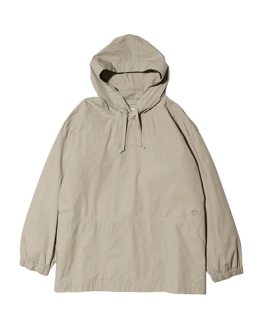 Snow Peak Gray Natural-dyed Recycled Cotton Parka for men