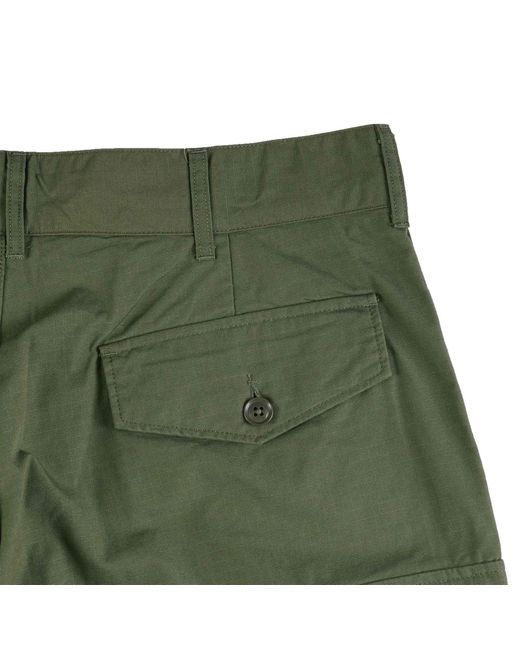 Engineered Garments Green Fa Shorts for men
