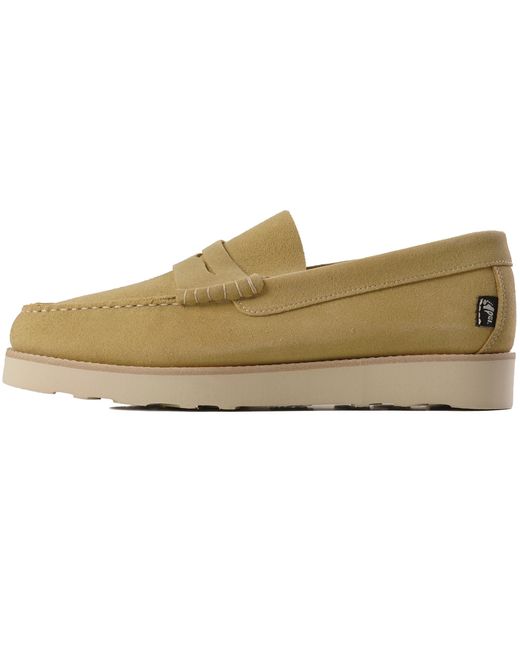 Yogi Footwear Natural X Stuarts London Rudy Suede Loafers for men