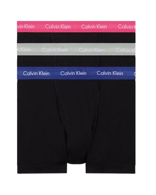 Calvin Klein Black 2615a-mlr 3pk Trunk for men