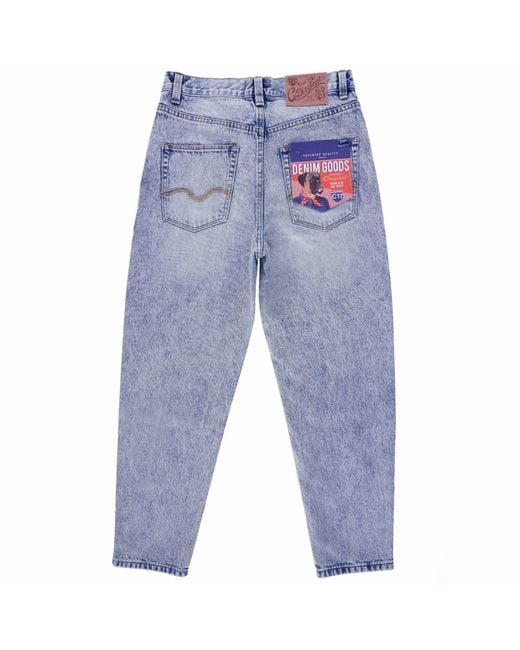 C17 Jeans Blue C17 Cedixsept Jeans Loose Archival Fit | Retro W for men