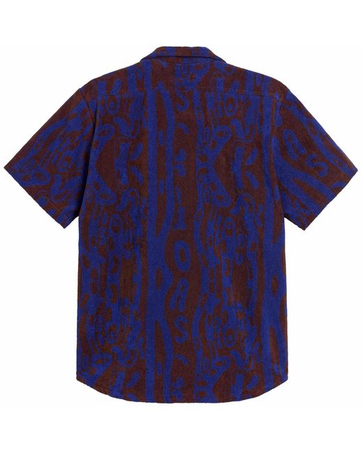 Oas Blue Terry Shirt for men