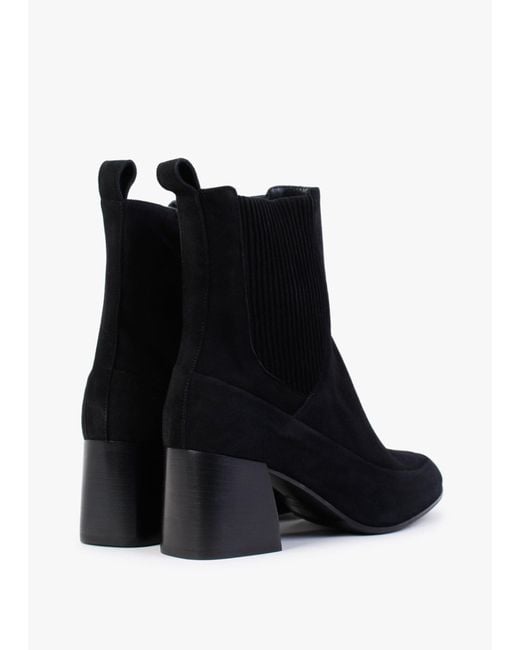 Daniel Nocky Black Suede Ankle Boots