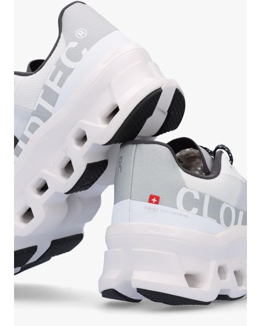 On Shoes Cloudmonster All White Trainers